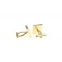 iGame Piano Key Cuff Links Golden Color Brass Material Wedding Gift Free Shipping