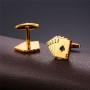 Cufflinks for Mens Shirt Accessories Gold Color High Quality Cuff Links Buttons Wedding Men Jewelry Groomsmen Gifts