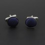 Classic Fashion Dots Solid Polyester Check Design Cufflink For Mens Brand Cuff Buttons Cuff Links High Quality Jewelry NO.1-30