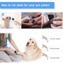 Electric Pet Dog Nail Clipper Suitable For Cat And Dog Nail Polisher Rechargeable Pet Low Noise Cat And Dog Nail Grooming Trimmi