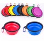 1000ML Pet Bowl Folding Silicone Travel Dog Bowls Walking Portable Water Bowl For all Dogs Cat Bowls Pet Eating Dishes для собак