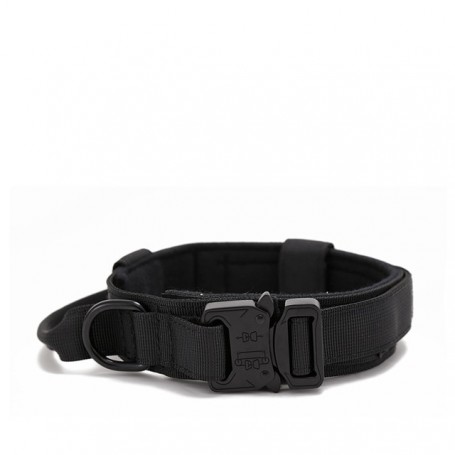 Durable Tactical Dog Collar Leash Set Military Pet Collars Heavy Duty For Medium Large Dogs German Shepherd Training Accessories
