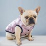 Autumn and Winter French Bulldog Clothes and Cotton Coat Vest  Suitable  for Small  Medium Dogs Pug (Gray,S-3XL)