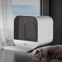 Fully Enclosed Cat Litter Box Drawer Type Anti-splash Cat Toilet Tray With Spoon Clean Kitten House Cat Supplies Plastic Box