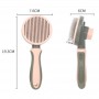 Cat Comb for Cats Not Hurt Skin Button Removes Hairs Cat and Dogs Accessories Supplies Cat Brush Cleaner Cleaning Dog Grooming