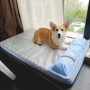 HOOPET Summer Dog Bed Thick Mat for Dogs Pet Sofa with Pillow for Small Medium Large Dogs Cats Cooling Dog Pad Pet Supplies