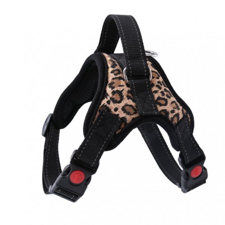 Pet Dog and Cat Adjustable Harness with Leash Reflective and Breathable for Small and Large Dog Harness Vest Pet Supplies