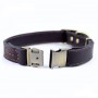 Cowhide Genuine Leather Pet Dog Collars Top Quality Top Grade Pet Training Collars Heavy Duty For Medium Large Dogs Adjustable