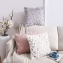 Golden Plush Fur White Cushion Cover 45x45cm Decorative Pillow Cover for Sofa Home Decor Pillow Case Gray Soft Fur Cushion Cover