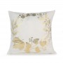 Short Plush Cushion Cover Decorative Retro European Style Stamping Gold Sofa Pillowcase Home Decor Pillow Case Cushion 45*45cm