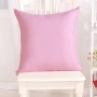 Simple Candy Color Throw Pillow Case For Sofa Solid Color Cushion Cover Home Decorative Pillowcase Car Seat Cushion Cover