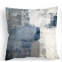 Blue, gray and white three-color linen pillowcase sofa cushion cover home decoration can be customized for you 40x40 50x50