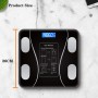 Body Fat Scale Smart Wireless Digital Bathroom Weight Scale Body Composition Analyzer With Smartphone App Bluetooth-compatible
