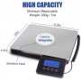 Shipping Scale 360lb,Stainless Steel Heavy Duty Postal Scale with Timer/Hold/Tare,Digital Scale for Packages/Luggage/Post Office