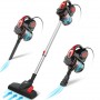 Vacuum Cleaner Corded INSE I5 18Kpa Powerful Suction 600W Motor Stick Handheld Vaccum Cleaner for Home Pet Hair Carpet