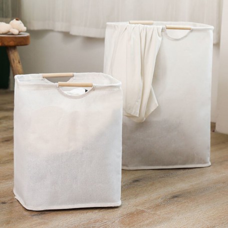 Super Large Laundry Basket Waterproof Laundry Hamper with Handle Foldable Toy Storage Bag Dirty Clothes Basket Clothes Organzier
