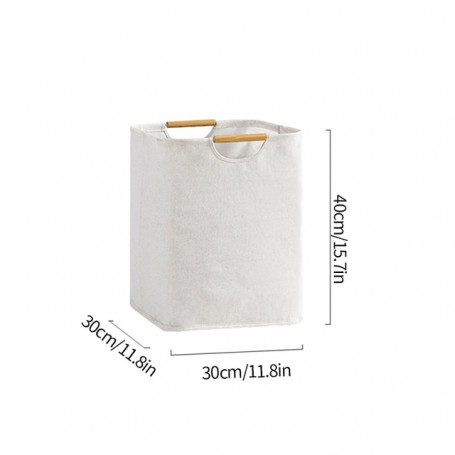 Super Large Laundry Basket Waterproof Laundry Hamper with Handle Foldable Toy Storage Bag Dirty Clothes Basket Clothes Organzier