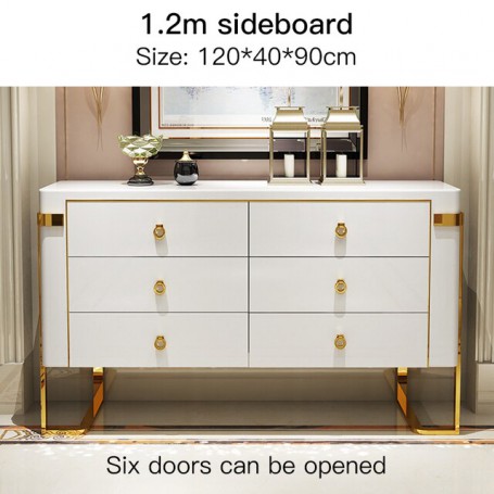 Kitchen Sideboard Storage Cabinet Auxiliary Restaurant Furniture Large Dining Buffet Server Cupboard Cabinet In High Quality