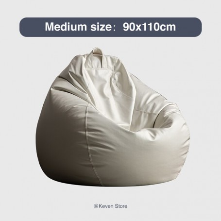 Ins Bean Bag Sofa Lazy Chair Sleeping Technology Cloth Children's Balcony Tatami Single Light Luxury Leather Sandbag Lying