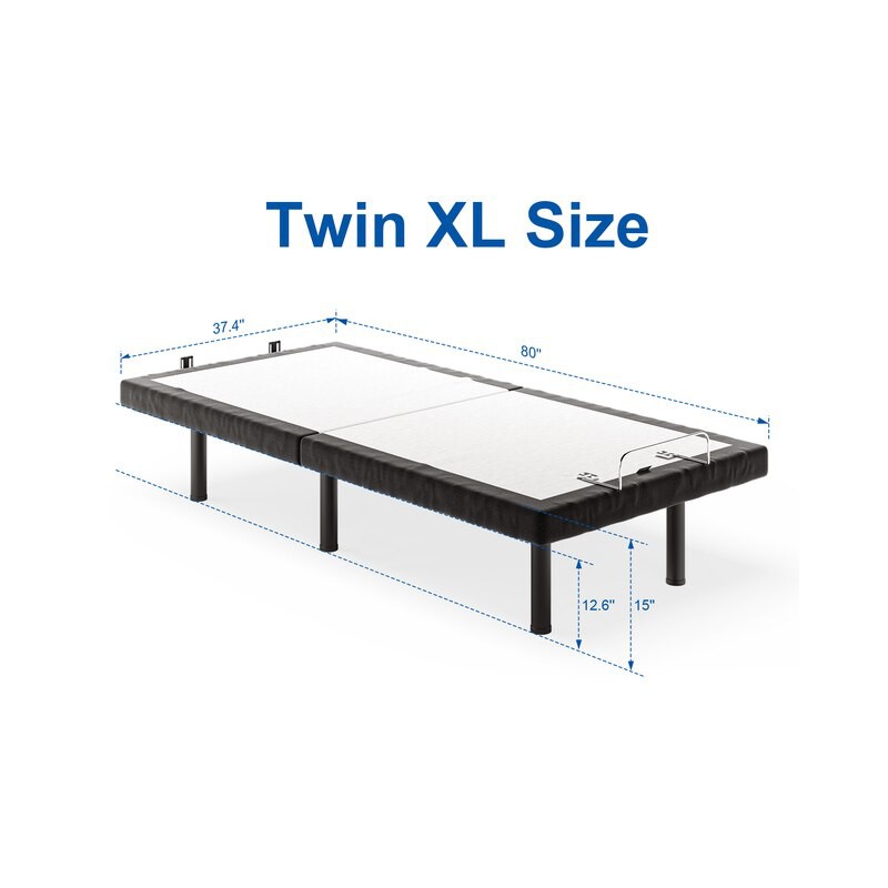 7Zone Smart Adjustable Bed Base Ergonomic Zero Gravity Massage Bed