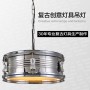 Retro creative living room bar music restaurant dance practice room clothing store decoration simple deck snare chandelier