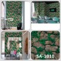 Home Decor 3D PVC Wood Grain Wall Paper Brick Stone Wallpaper Self-Adhesive Living Room Bedroom Wall Stickers  Decoration