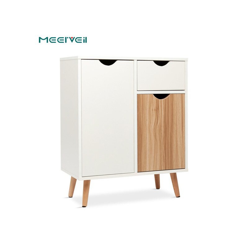 Meerveil Sideboard Cupboard Storage with 2 Doors and 1 Drawer