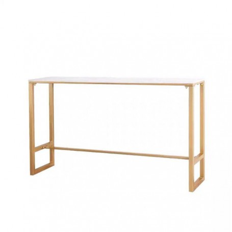Marble bar table balcony window partition home bar table chair milk tea shop long high table chair combination bar chair set