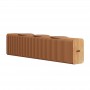 Creative Kraft Paper Folding Stool Bench Paper Furniture Organ Shaped Chair Ideal for Home/Outdoor Decor Bench Seat Long Chair