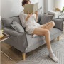 Small Apartment Simple Modern Sofa Couch Japanese Style Adjustable FoldableLoveseat Living Room Reclining Multifunctional Sofa