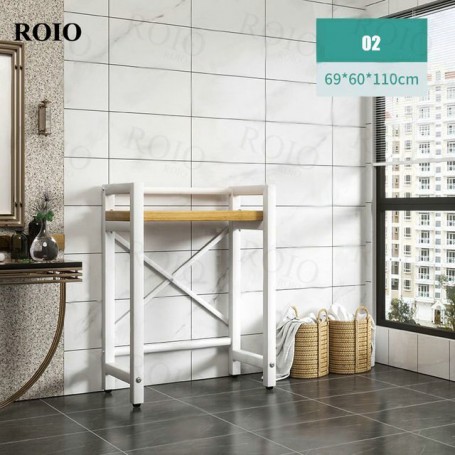 Over The Rack Stainless Steel Bathroom Cabinet Shelving Home Washing Machine Rack Space-saving Shelf Kitchen Organizer Holder