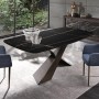 Italian Creative Custom Household Dining Table Small Apartment Modern Minimalist Light Luxury Rock Board Rectangular Table