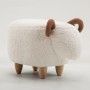 Sheep Storage Stool Animal Ottoman Footrest Stool/Padded Seat with Vivid Adorable Animal-Like Features Storage Ottoman Bench