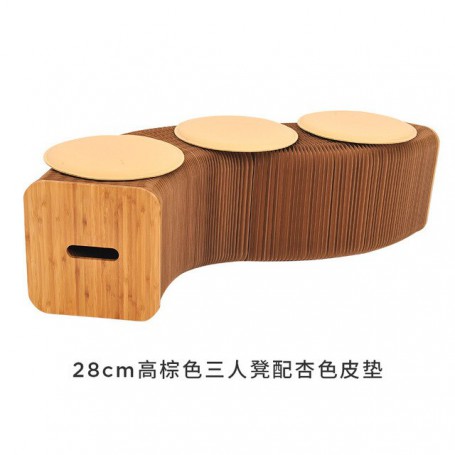 Outdoor Folding Dining Table Long Stool White Creative Space Saving Shop Living Room Study Home Fashion Furniture Stool New