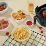 Silicone Air Fryer Tray Easy to Clean Reusable Air Fryer Silicone Mat Pizza Oven Mat Air Fryer Mat