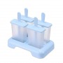 2/4/9 Cells Silicone Ice Cream Mold Popsicle DIY Molds Homemade  Ice-lolly Mold Dessert Freezer Fruit Juice Ice Pop Mould Sticks