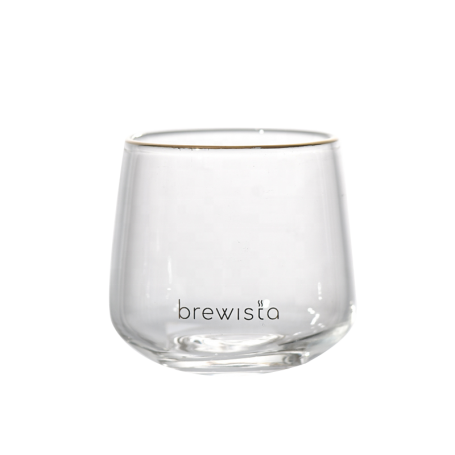 Brewista Hot Sale Portable 250ml small Glass Cup Reusable Coffee Cup