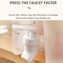 with Capacity Dispenser Pitcher Beverage Faucet Large 3.5L Spigot Iced and Refrigerator Refrigerator Water Kettle Cold In Cold