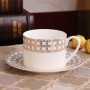 2022 New European Decor Modern Ceramics Coffee Mug Cup Western Bone Porcelain Tableware Decorations Tea Cups Dessert Tray