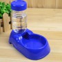 350ML Pet Cat Dog Automatic Water Dispenser Feeder Drinker Dish Bowl Bottle Pet Products Dog Feeders Blue Dishes Fountains