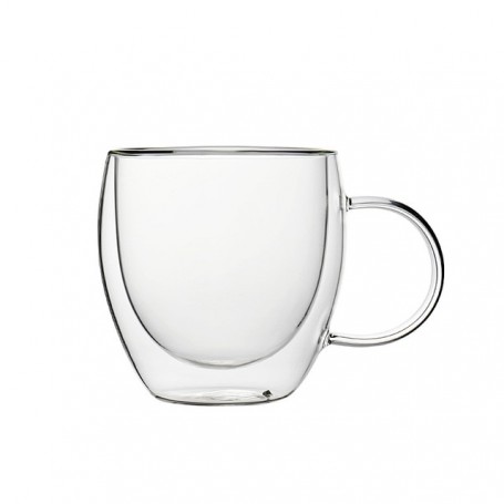 Transparent Glass Coffee Cup Milk Whiskey Tea Beer Double Creative Heat Resistant Cocktail Vodka Wine Mug Drinkware Tumbler Cups