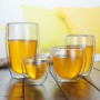 1-6PC Heat Resistant Double Wall Glass Cup Transparent Coffee Mug Glasses Mug for Tea Cups Water Cups Drink Glass Set Wholesale