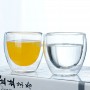 1-6PC Heat Resistant Double Wall Glass Cup Transparent Coffee Mug Glasses Mug for Tea Cups Water Cups Drink Glass Set Wholesale