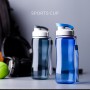 Water Bottle Sport GYM Train Travel Portable Shaker Bottle Bike Hiking Plastic Leakproof School Water Bottle BPA Free Drinkware