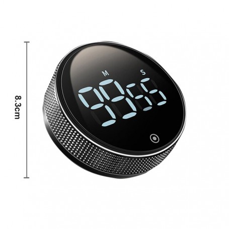 Magnetic Kitchen Timer LED Digital Timer Manual Countdown Alarm Clock Mechanical Cooking Timer Cooking Shower Study Stopwatch
