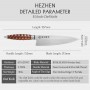 HEZHEN 8.5 Inches Chef Knife BÖHLER M390 Powder Steel High Quality North America Desert Ironwood Handle Kitchen Knife