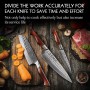 HEZHEN 1-3PC Kitchen Knife Set Vacuum & Deep Freezer Heat Treatment 73 Layers Powder Damascus Steel Chef Cooking Tools