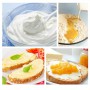 Kitchen Silicone Cream Butter Cake Spatula Mixing Batter Scraper Brush Butter Mixer Cake Brushes Baking Tool Kitchenware