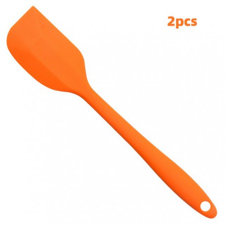 Kitchen Silicone Cream Butter Cake Spatula Mixing Batter Scraper Brush Butter Mixer Cake Brushes Baking Tool Kitchenware
