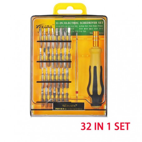 32/110/115 in 1 Precision Screwdriver Set Mini Screwdriver Bit Set For Mobile Phones Disassemble Watch Repair Tools Torx Screw